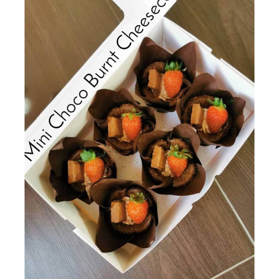 Beauty Garden Mini Choco Brunt Chesecake