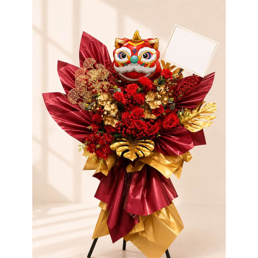 YR Floral-grand opening flower stand 44
