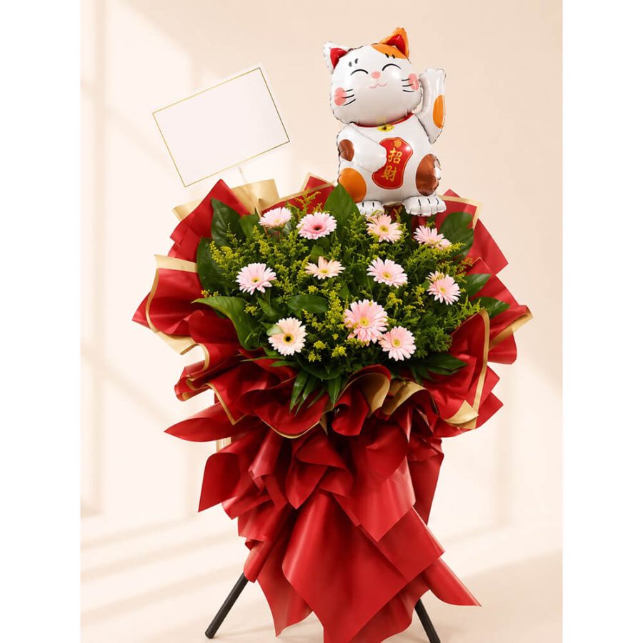 YR Floral-grand opening flower stand 46