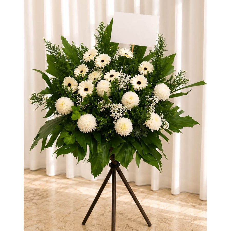 yrfloral-Condolences Flower Stand 90